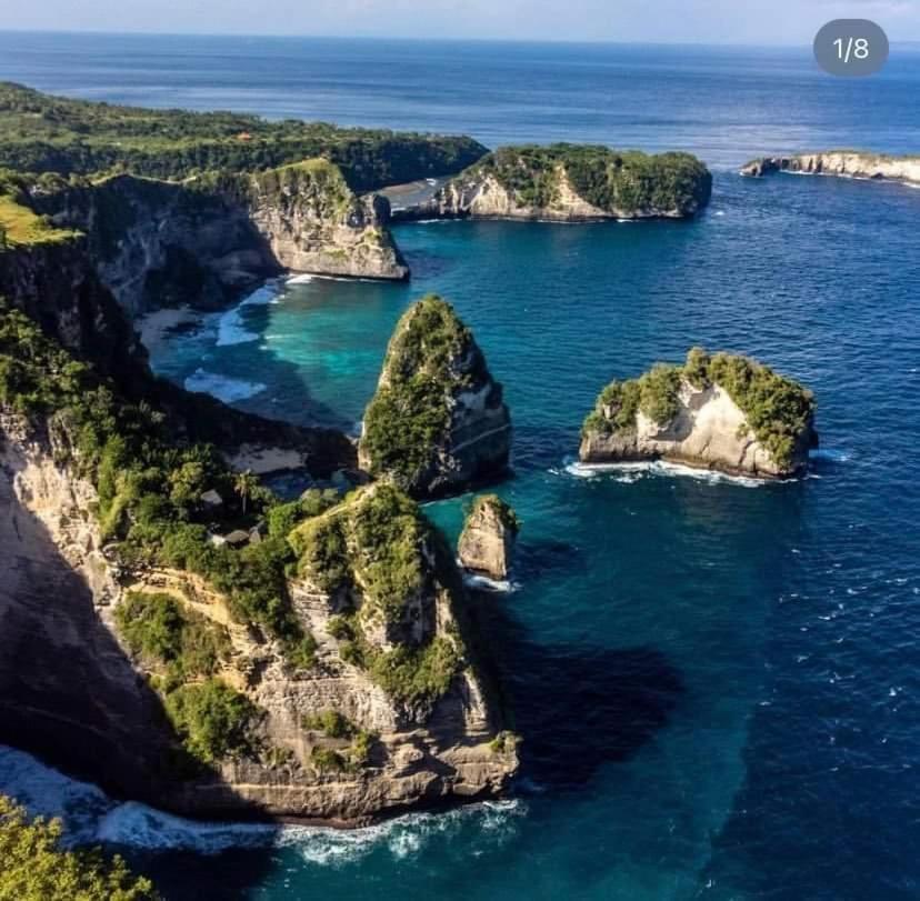 Penida Cottages At Diamond Beach Hills Polilit Екстериор снимка